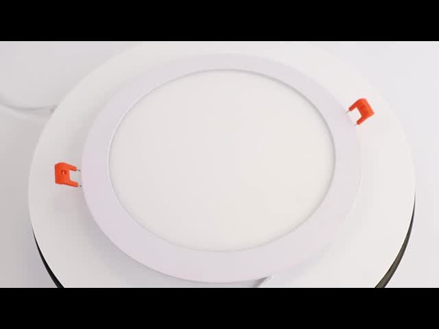 7-18ワットのLEDパネルダウンライト 丸い四角平面パネル LEDライト ドライバー付き
