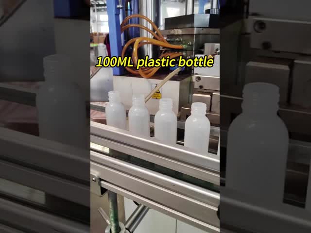 Garrafas de plástico de boca larga de 8 oz de qualidade alimentar de reator redondo de HDPE