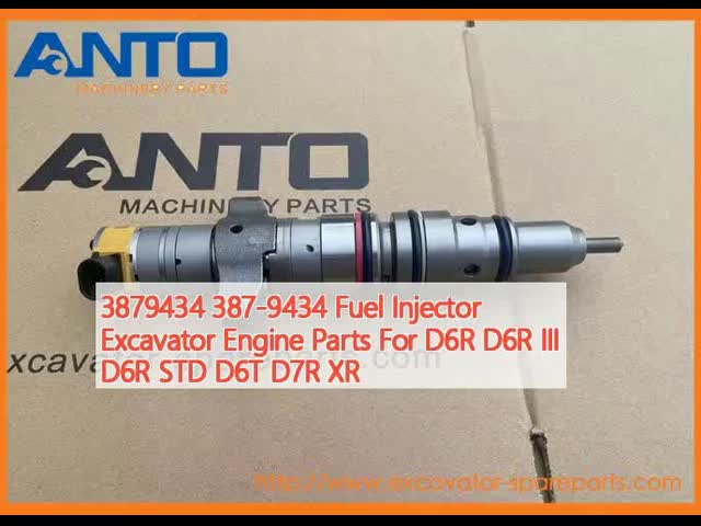 3879434 387-9434 D6R D6R III D6R STD D6T D7R XR 用の燃料注入器 エグババターエンジン部品