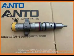 3879434 387-9434 Fuel Injector Excavator Engine Parts For D6R D6R III D6R STD D6T D7R XR