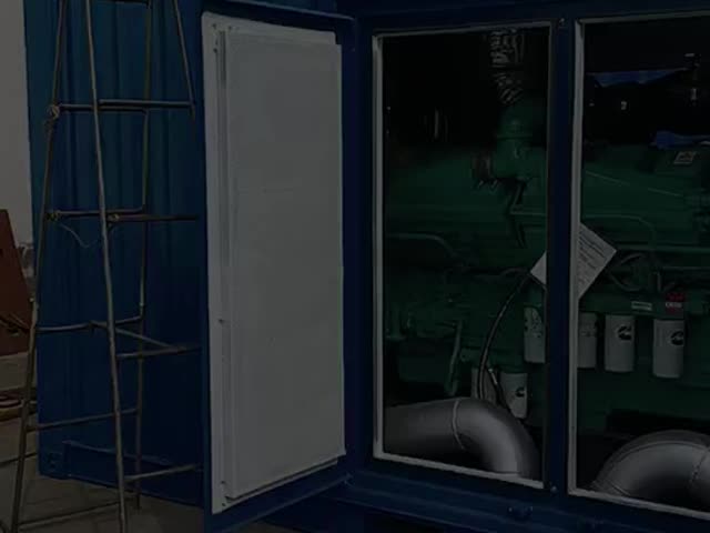 1200KVA Cummins Diesel Generator Set Container Type ISO Certificate