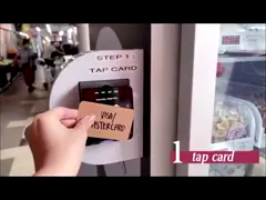 China Coca Cola Snack Food Vending Machine H5 Page Contactless Payment System supplier