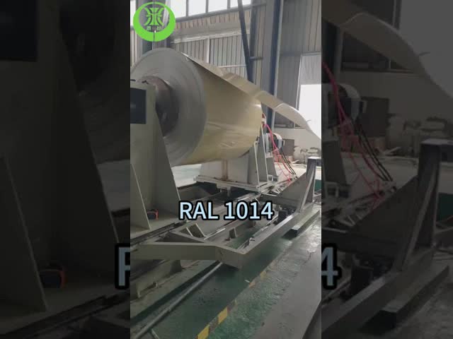 AA3105 H24 revestimento de poliéster Gauge 0,48mm usado em sistemas de telhado