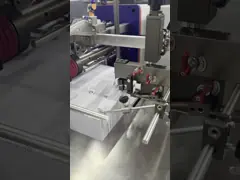 380V Gear Driving Commercial Paper Folding Machine Width 360mm