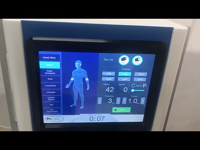 2チャネルショック波 垂直物理療法 痛みを和らげるED治療 ショック波機器