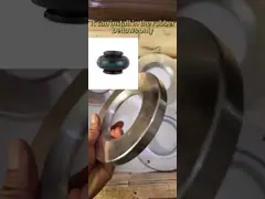 LHF200 / 212-2 خوار مطاطي النوابض الهوائية الصناعية مع لوحة شفة