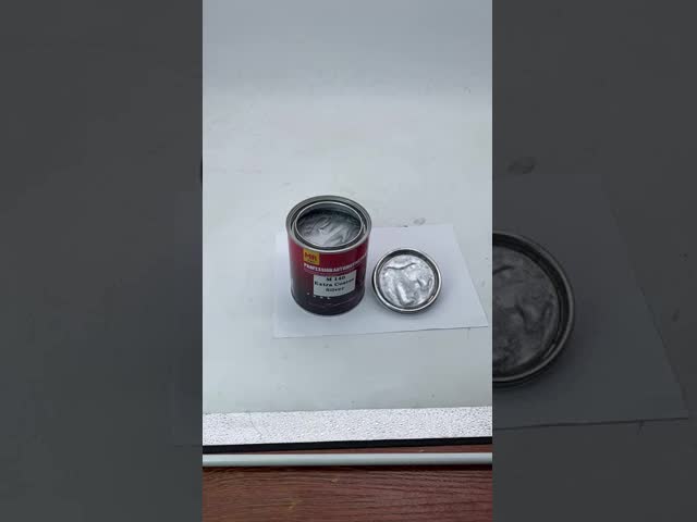 M140 1K Extra Coarse Silver Automotive Paint Refinish Car Paint Customizable