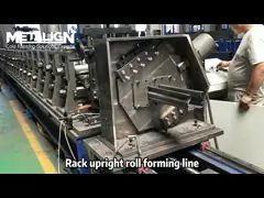 重荷 ハイストタイプ ラック 縦ロール 形成 機械 18.5Kw video