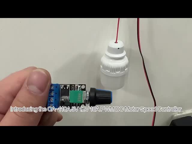 CA-110A 5V/12V 10A PWM DC Motor Speed Controller Stepless Speed Regulator LED Dimmer Power Governor Моторные панели управления