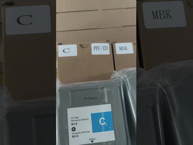 Pigment Ink Tank 300ml 2890C001AA 2889C001AA 2891C001AA 2892C001AA 2893C001AA PFI-320BK PFI-320MBK PFI-320C PFI-320M PFI-320Y for Canon TM-200 TM-300 TM-305 GP-200 GP300 Printer Ink Cartridge