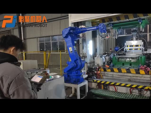 ハイペイロードスポット・ウェルディングロボットES200D 重労働作業のための究極の解決策 急げ! ヤスカワES200D - 精密なスポット・ウェルディングと1台のマシンでスムーズな積載/積荷
