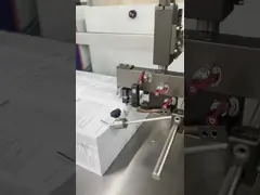 Cross Fold A4 Paper Folding Machine With 8 Buckle Plate Non Skid Wear Proof