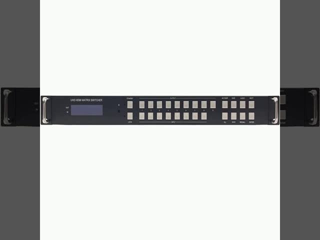 6x6 8k 8 X 8 HDMI マトリックス スイッチル HDMI マトリックス 18GBPS 連続接続