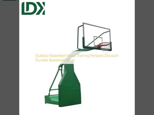 Hot Sale Electric Hydraulic Basketball Hoop Professional Basketball Stand With Wheels