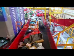 Fast Speed Tilt Tray Parcel Sorting Equipment Long Lifespan Design Easy To Upgrade