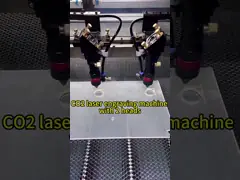1300*900mm laser snijmachine met 2 koppen 130W 150W Acryl hout MDF
