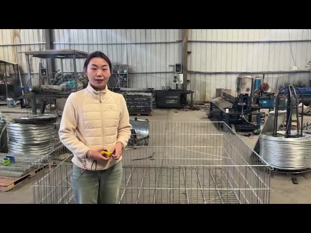 ガーデンストーンケージ DIY ランドスケーププロジェクトのためのモジュール式溶接ガビオンデザイン