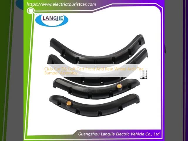 CIub Car DS Golf Cart Front And Rear Wheel Arch Tire Bumper Assembly