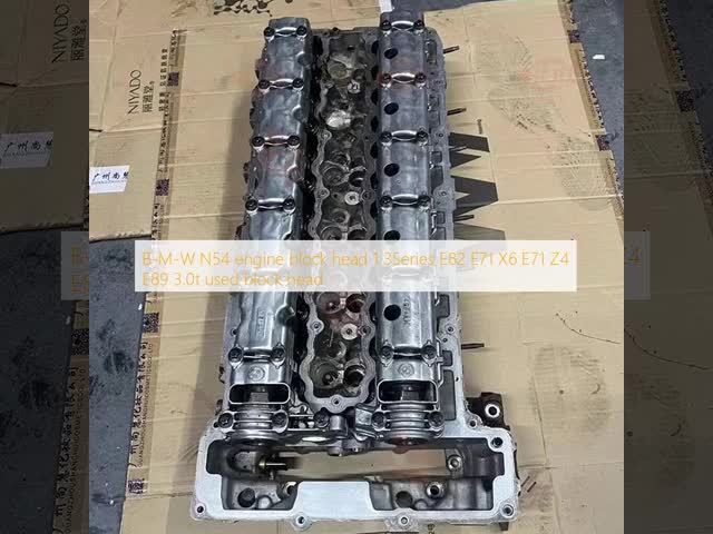 改装 B-M-W N54 自動車エンジン部品 E82 E71 X6 E71 Z4 E89 3.0t ビデオ