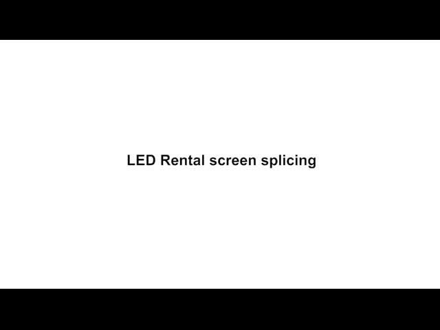 P3.91mm 外部レンタル LEDスクリーン ノバスターシステム固定装置