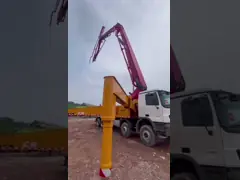 SANY 56m Concrete Pump Trucks on Mercedes-Benz Chassis for sale