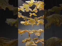 긴 크리스탈 버터플라이 듀플렉스 빌딩 빌라 호텔 클럽 라이트 럭셔리 나선 계단 사다리 액세서리