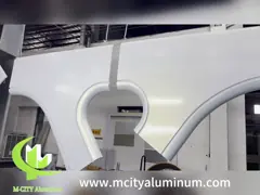 Powder Coated Perforated Aluminum Facade Cladding with Customizable Sizes for Architectural Walls