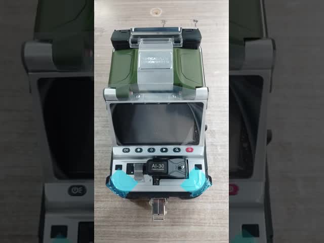 AI-10A Fiber Optic Fusion Splicer 6 Motors FTTH плавильная машина