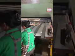 Natural Burma Teak Crown Cut Veneer Sheet For Hotel Decoration