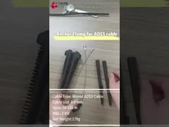 Pastic Cable Installation Kits Suspension Clamp Protective Preformed for ADSS Cable