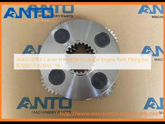 XKAQ-00126 キャリヤ HYUNDAI R250LC-7 R260LC-9A用の掘削機のスペアパーツ