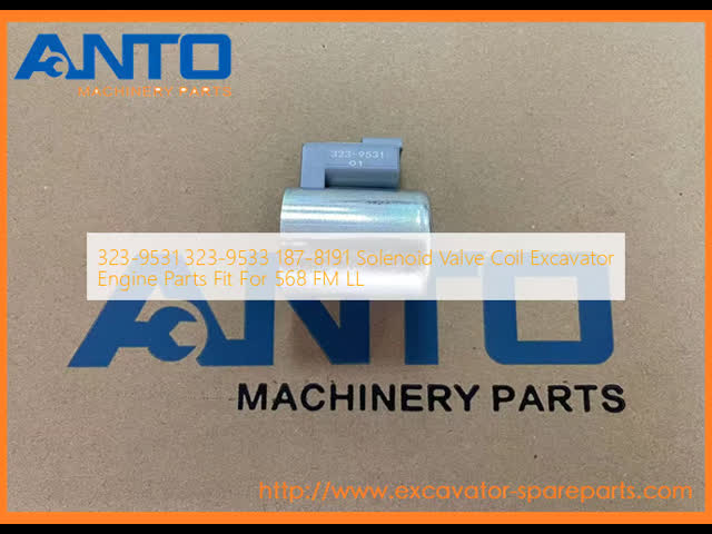323-9531 323-9533 187-8191 Solenoid Valve Coil Excavator Electric Parts Fit For 568 FM LL
