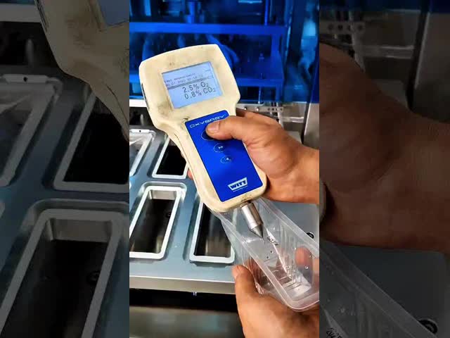 垂直マップパッキングマシン マップバッグシラー 3ガス 3KW PLC制御付き