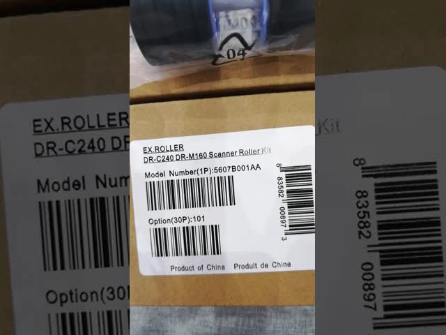 Exchange Roller Kit 5607B001AA 5607B001 0697C003AA 0697C003 9764B001AA 9764B001 MG1-4620-000 MG1-5124 MG1-4985-020 for Canon DR C230 C240 M260 M160 M160II S150 R40 R50 RS40 Printer Scanner Pickup Roll