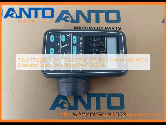7834-77-3000 7834-77-3001 7834-77-3002 モニター KOMATSU PC200-6用の掘削機のスペアパーツ