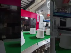 Sale 2L White/Black/Translucent Plastic Bucket With Lid handle for Food Grade Snacks