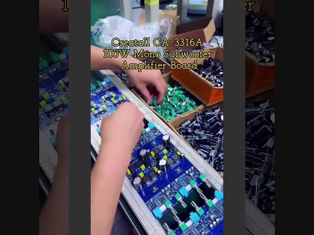CA-3316A 100 Вт Профессиональный Стерео Дигитальный Усилитель Класса D Модуль TPA3116 Домашний Субвуфер Усилитель Рецепторы