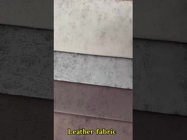 Upholstery Leather Sofa Fabric Flame Retardant With DOT Style