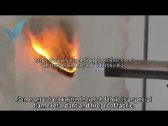 Tecido de algodão de malha resistente ao fogo Interlining à prova de fogo para estofamento