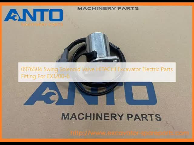 0976504 スイングソレノイドバルブ HITACHI EX1200-6用の掘削機用電気部品