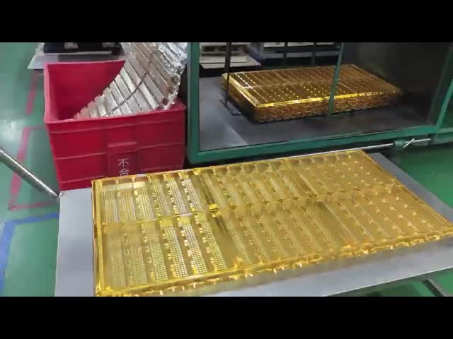 12 穴型 プラスチック チョコレート 包装 ゴールデン チョコレート ブリスター トレイ