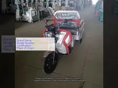 Mobile Passenger Electric Tricycle Load King 1.8m Adults Hauling Goods
