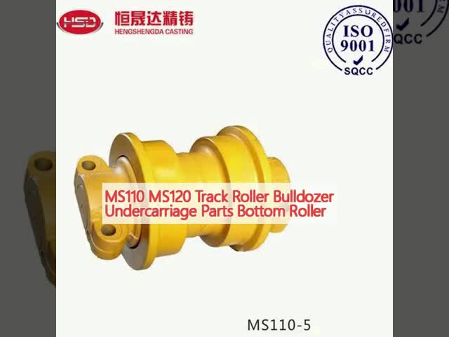 MS110 MS120 MS180 Piezas del tren de rodadura del rodamiento inferior El video