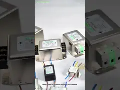 Textile Equipment Inverter EMC Low Pass Noise Filter With Screw