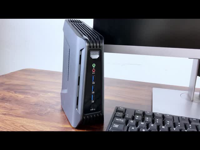 Intel Core Ultra 7 165H ミニPC デュアルDDR5 96GBまで LinuxとデュアルLAN
