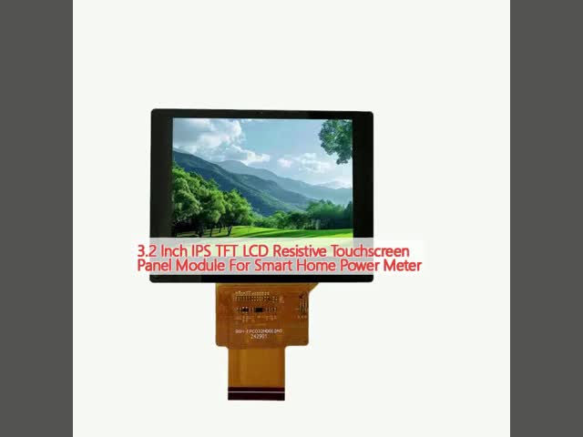 3. 2インチ IPS TFT LCD レスシブタッチスクリーン パネル モジュール スマートホーム電源メーター