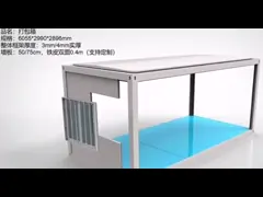Rumah yang bisa dilepas dan dilipat Rumah modular yang dipasang