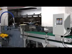 Fabrika Doğrudan Otomatik Waffle Roll Üretim hattı Yumurta Roll Üretim hattı