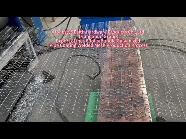 нефтепровод 2.0-2.7mm ширины 190.5mm сварил гальванизированную ячеистую сеть антиржавейную