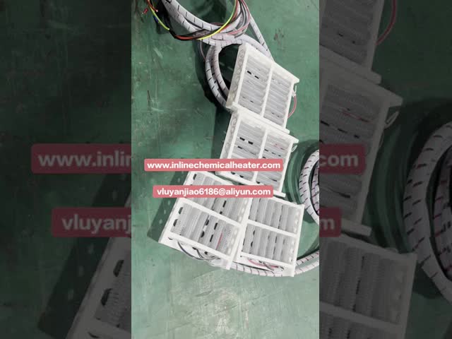 190×190×25MM 220V 1P 1KW 半導体 PTFE 浸水ヒーター PFA 浸水タンクヒーター 化学タンク用
